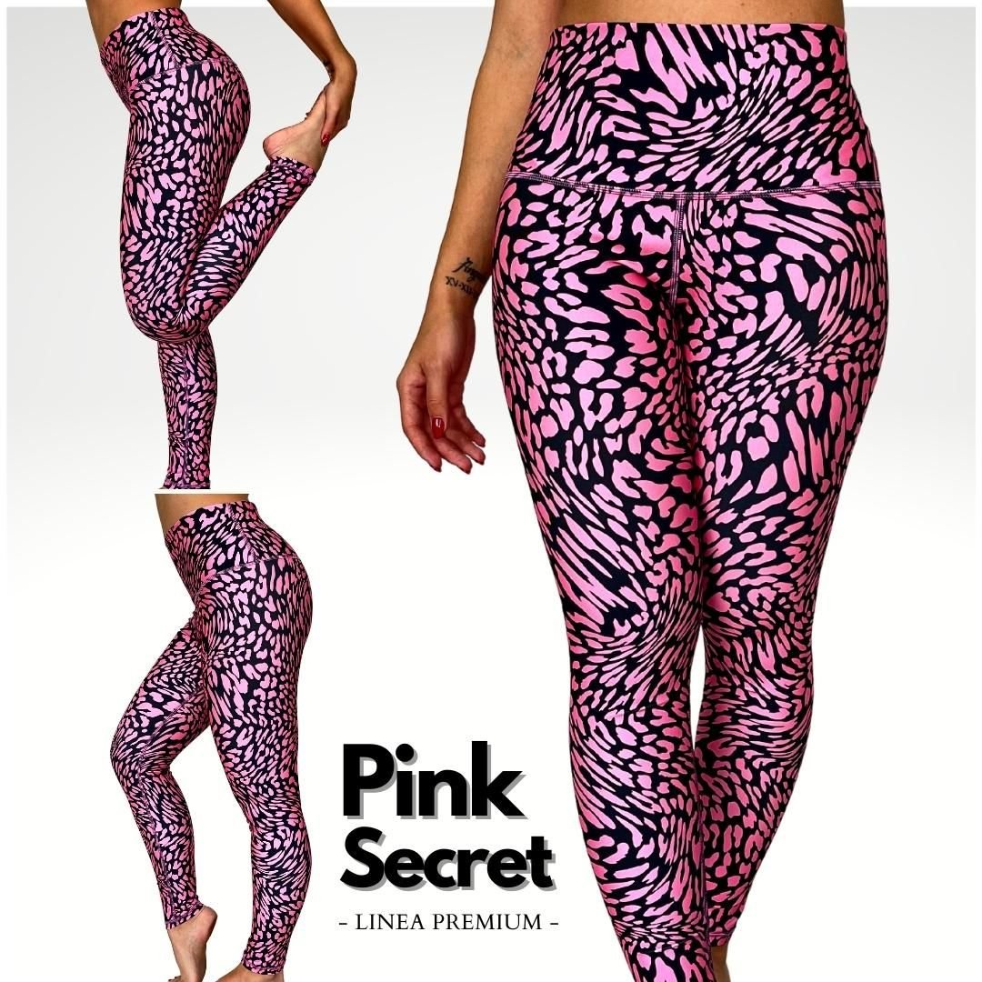 Pink Secret | Leggins tela 100% Colombiana - tqmleggins